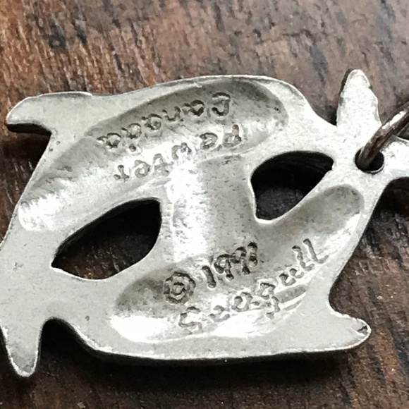 Set of 4 silver tone dangle earrings - Picture 7 of 10